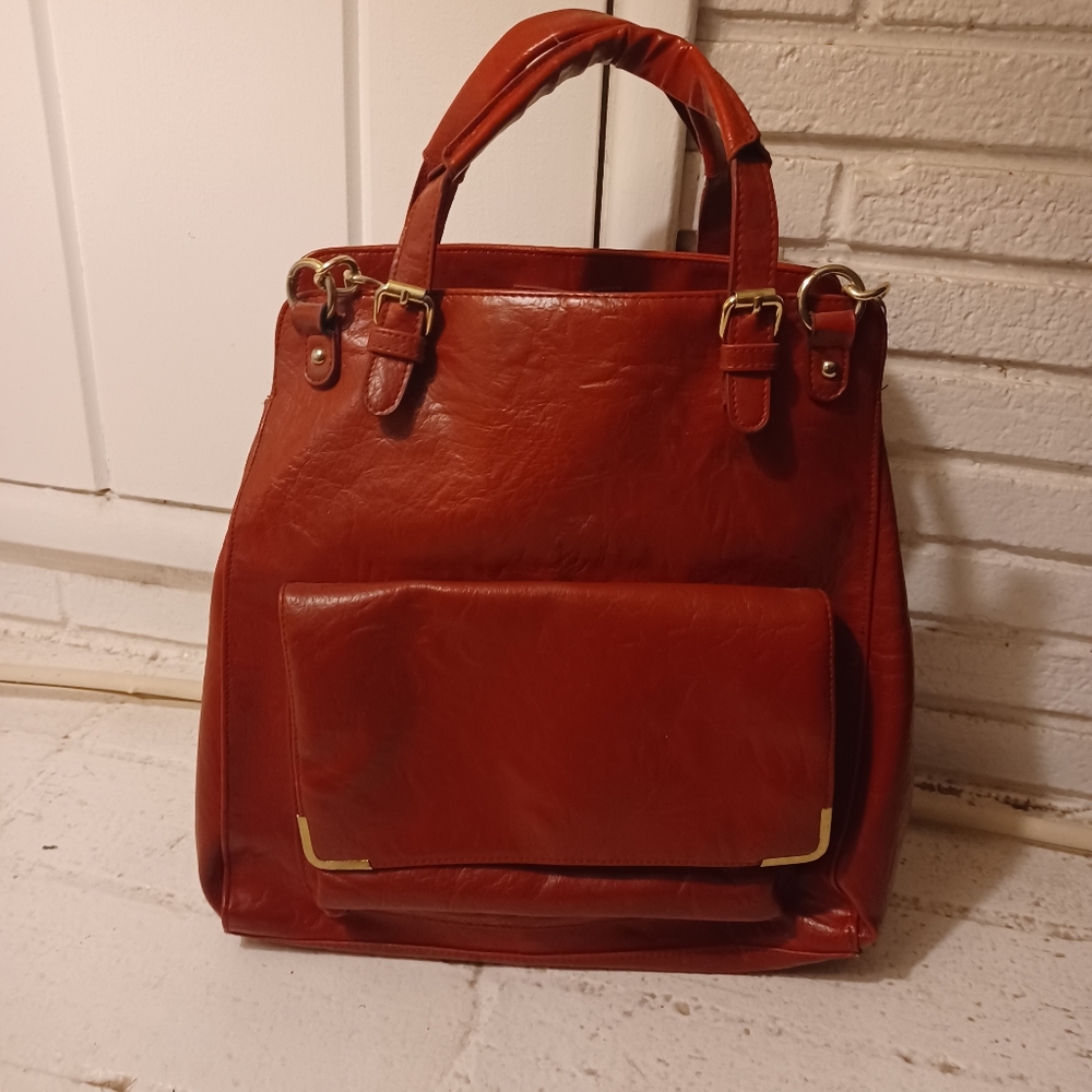 Top Shop Burgundy Red  Women's Purse Bag Tote